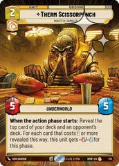 Therm Scissorpunch - Boastful Gambler - 733 - Rare (Hyperspace Foil) - Homeworlds
