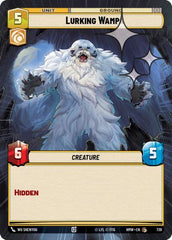 Lurking Wampa - 739 - Common (Hyperspace Foil) - Homeworlds
