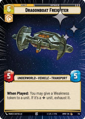 Dragonboat Freighter - 741 - Common (Hyperspace Foil) - Homeworlds