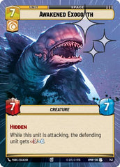 Awakened Exogorth - 743 - Uncommon (Hyperspace Foil) - Homeworlds