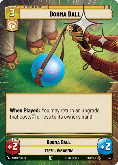 Booma Ball - 746 - Common (Hyperspace Foil) - Homeworlds