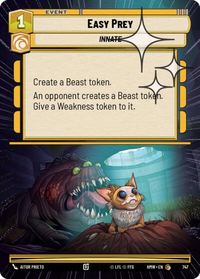 Easy Prey - 747 - Common (Hyperspace Foil) - Homeworlds