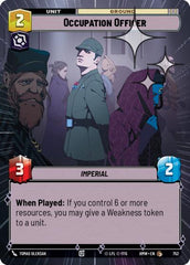Occupation Officer - 752 - Common (Hyperspace Foil) - Homeworlds