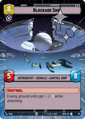 Blockade Ship - 761 - Uncommon (Hyperspace Foil) - Homeworlds