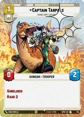 Captain Tarpals - Grand Army Captain - 764 - Uncommon (Hyperspace Foil) - Homeworlds