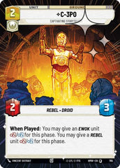 C-3PO - Captivating Storyteller - 765 - Special (Hyperspace Foil) - Homeworlds