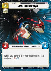 Jedi Interceptor - 766 - Common (Hyperspace Foil) - Homeworlds