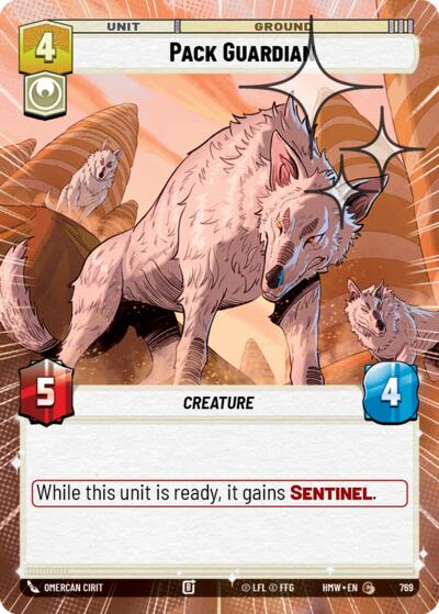 Pack Guardian - 769 - Common (Hyperspace Foil) - Homeworlds