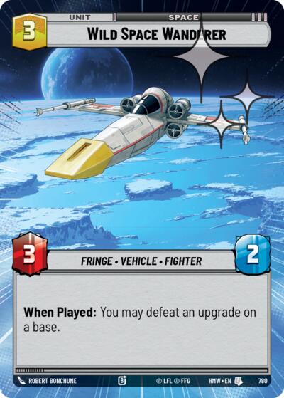 Wild Space Wanderer - 780 - Uncommon (Hyperspace Foil) - Homeworlds