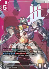 Gundam Aerial (LR+) - ST13-006 - Full Art Legendary Rare - Starter Deck 13: Silent Barrage