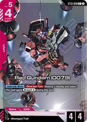 Red Gundam (0079) (C+) - ST13-010 - Full Art Common - Starter Deck 13: Silent Barrage