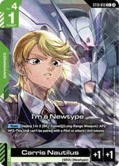 I'm a Newtype (C+) - ST13-013 - Full Art Common - Starter Deck 13: Silent Barrage