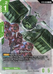 Sodon (C+) - ST13-016 - Full Art Common - Starter Deck 13: Silent Barrage