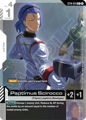 Paptimus Scirocco (C+) - ST14-011 - Full Art Common - Starter Deck 14: Heavy Dominion