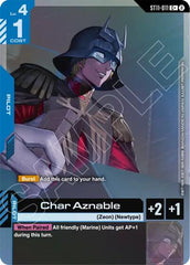 Char Aznable (C+) - ST11-011 - Full Art Common - Starter Deck 11: Aquatic Assault