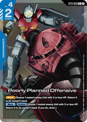Poorly Planned Offensive (C+) - ST11-013 - Full Art Common - Starter Deck 11: Aquatic Assault