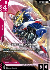 Shining Gundam (C+) - ST12-002 - Full Art Common - Starter Deck 12: Raging Onslaught