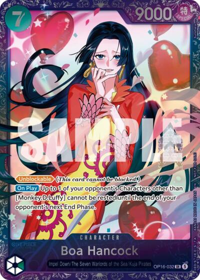 Boa Hancock - OP16-032 - Super Rare (Treasure Cup August 2026) - One Piece Promotion Cards