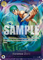 Roronoa Zoro - OP15-113 - Super Rare (Treasure Cup August 2026) - One Piece Promotion Cards