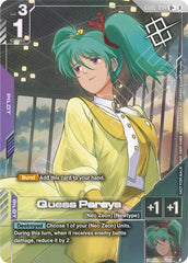 Quess Paraya (Store Tournament Winner Pack 06) - GD05-094 - Full Art Uncommon - Gundam Promotional Cards