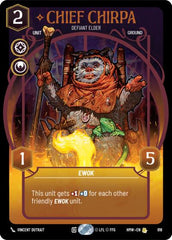 Chief Chirpa - Defiant Elder - 818 - Rare (Prestige) - Homeworlds