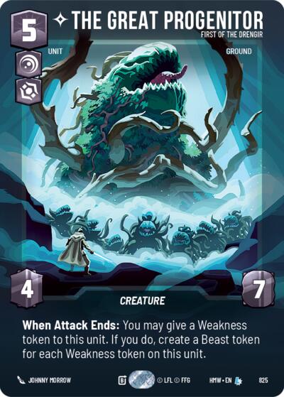 The Great Progenitor - First of the Drengir - 825 - Legendary (Prestige) - Homeworlds