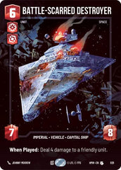 Battle-Scarred Destroyer - 829 - Uncommon (Prestige) - Homeworlds