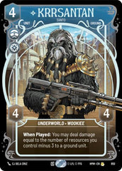 Krrsantan - Santo - 850 - Rare (Prestige Foil) - Homeworlds