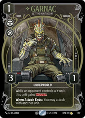 Garnac - Let the Hunt Begin! - 857 - Rare (Prestige Foil) - Homeworlds