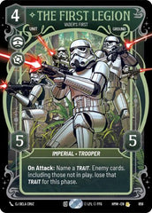 The First Legion - Vader's Fist - 858 - Rare (Prestige Foil) - Homeworlds