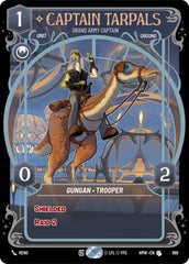 Captain Tarpals - Grand Army Captain - 869 - Uncommon (Prestige Foil) - Homeworlds