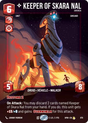 Keeper of Skara Nal - Awoken - 870 - Rare (Prestige Foil) - Homeworlds