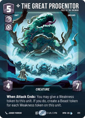 The Great Progenitor - First of the Drengir - 873 - Legendary (Prestige Foil) - Homeworlds