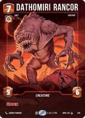 Dathomiri Rancor - 878 - Common (Prestige Foil) - Homeworlds