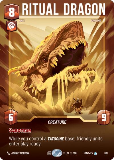 Ritual Dragon - 881 - Legendary (Prestige Foil) - Homeworlds