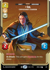Sol - Compassionate Guardian - 887 - Uncommon (Prestige Foil) - Homeworlds