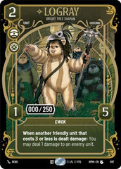 Logray - Bright Tree Shaman (Serialized) - 897 - Uncommon - Homeworlds