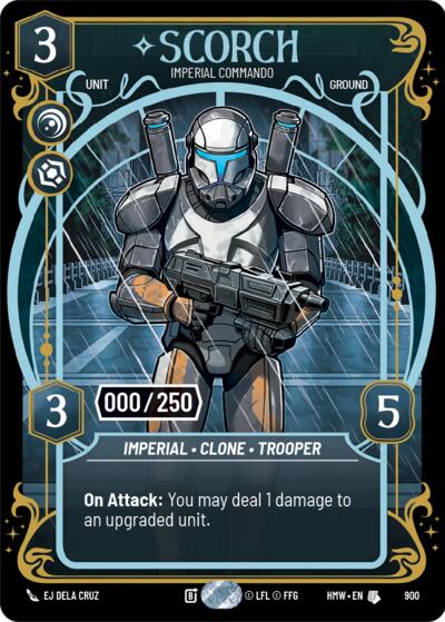 Scorch - Imperial Commando (Serialized) - 900 - Uncommon - Homeworlds