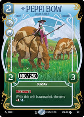 Peppi Bow - Shaak Herder (Serialized) - 901 - Uncommon - Homeworlds