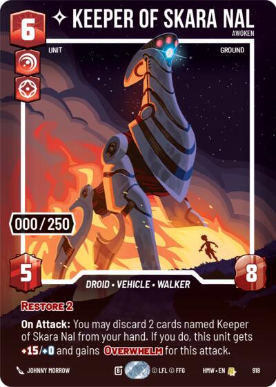 Keeper of Skara Nal - Awoken (Serialized) - 918 - Rare - Homeworlds