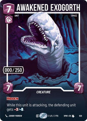 Awakened Exogorth (Serialized) - 928 - Uncommon - Homeworlds