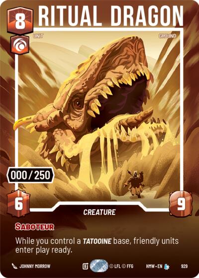 Ritual Dragon (Serialized) - 929 - Legendary - Homeworlds