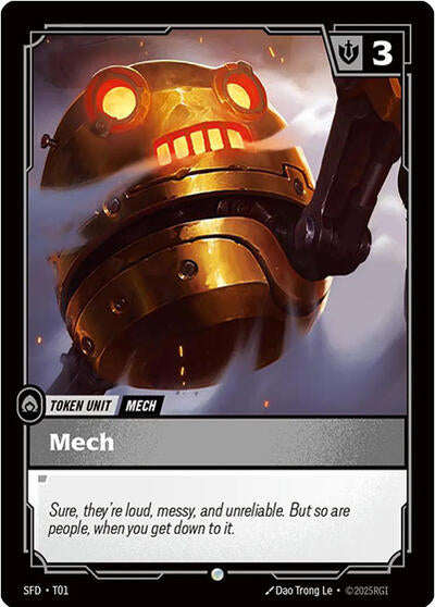 Mech // Gold - T01 // T03 - Common - Spiritforged