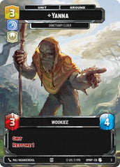 Yanna - Sanctuary Elder - 3 - Uncommon - Homeworlds: Weekly Play Promos