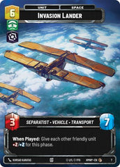 Invasion Lander - 7 - Common - Homeworlds: Weekly Play Promos