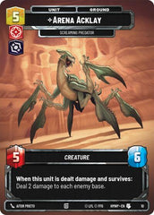 Arena Acklay - Screaming Predator - 10 - Uncommon - Homeworlds: Weekly Play Promos
