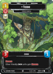 Teebo - Striped Hunter - 12 - Uncommon - Homeworlds: Weekly Play Promos