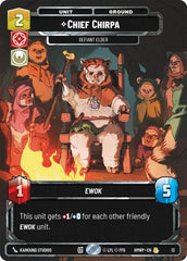 Chief Chirpa - Defiant Elder - 13 - Rare - Homeworlds: Weekly Play Promos