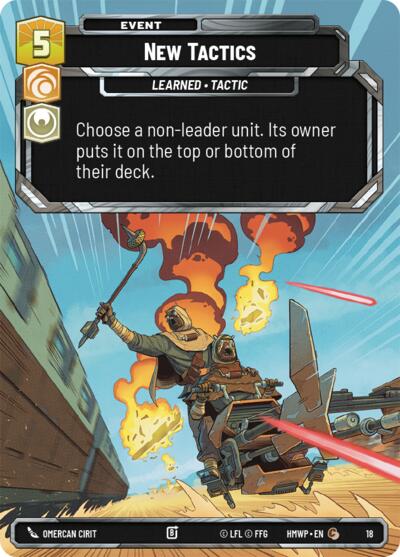 New Tactics - 18 - Common - Homeworlds: Weekly Play Promos