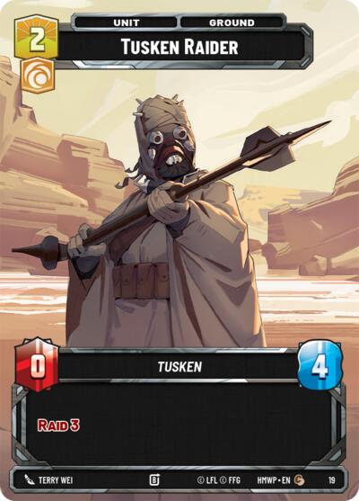 Tusken Raider - 19 - Common - Homeworlds: Weekly Play Promos
